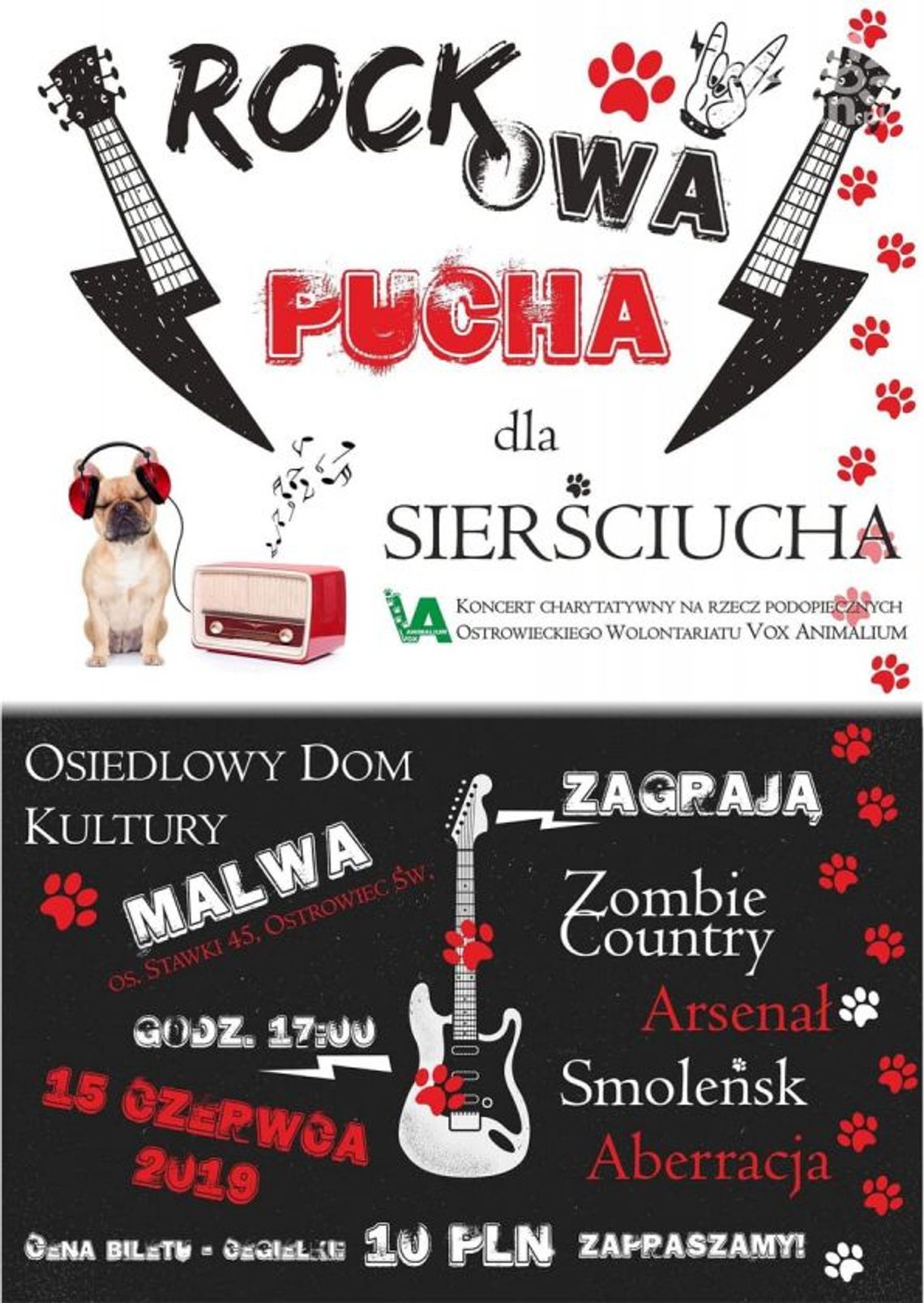 Rockowa Pucha dla Sierściucha Rockowa Pucha dla Sierściucha