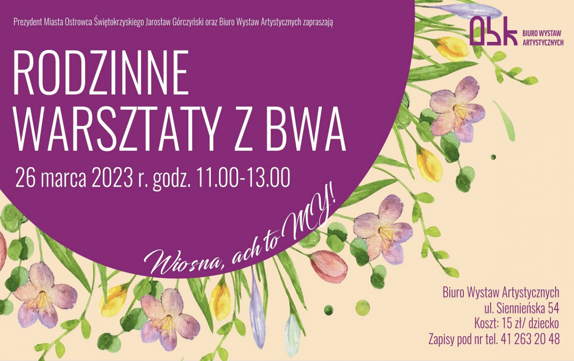 Rodzinna twórczość w BWA 