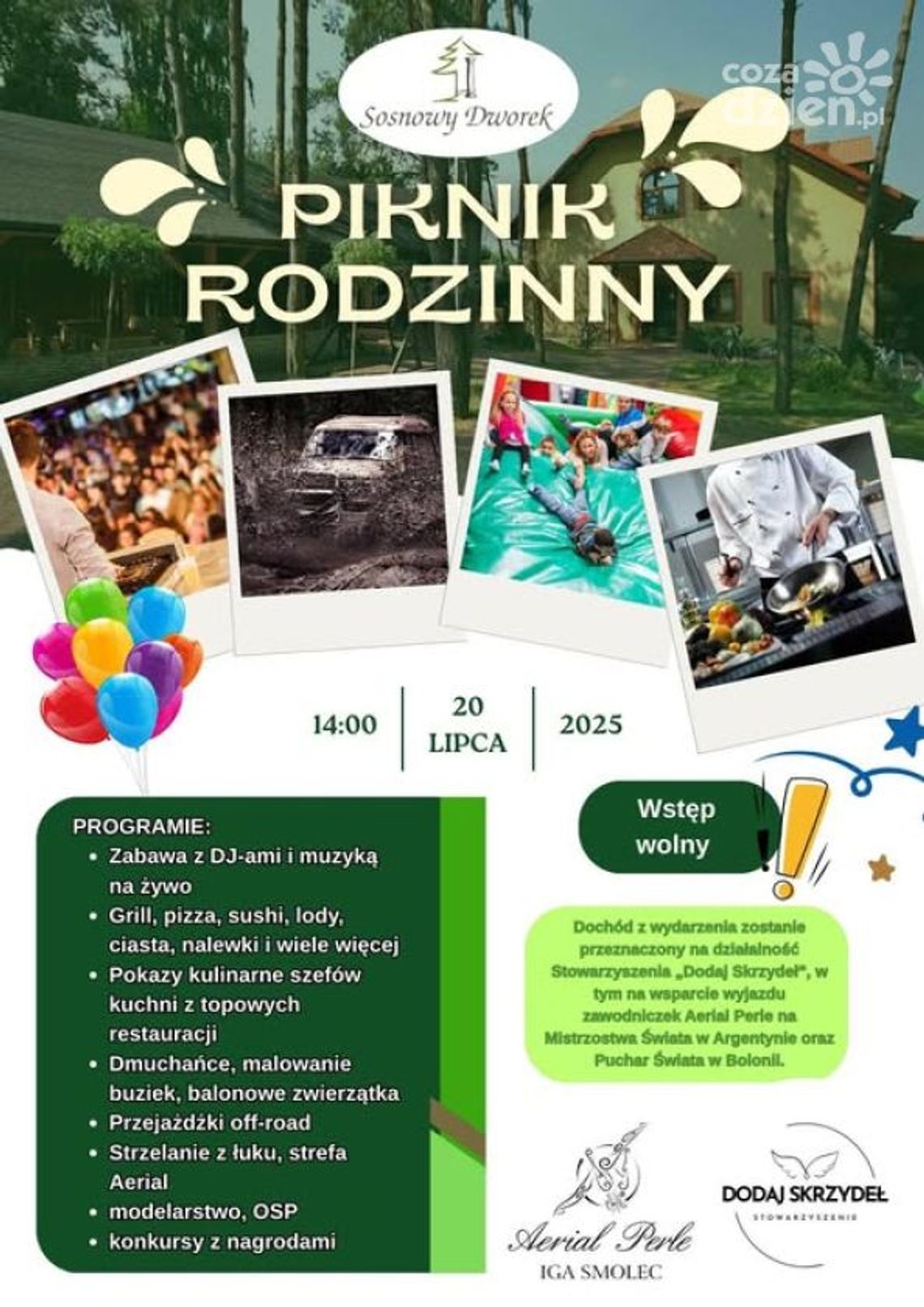 Rodzinny Piknik w Sosnowym Dworku – wyjątkowa sobota pełna atrakcji Rodzinny Piknik w Sosnowym Dworku – wyjątkowa sobota pełna atrakcji