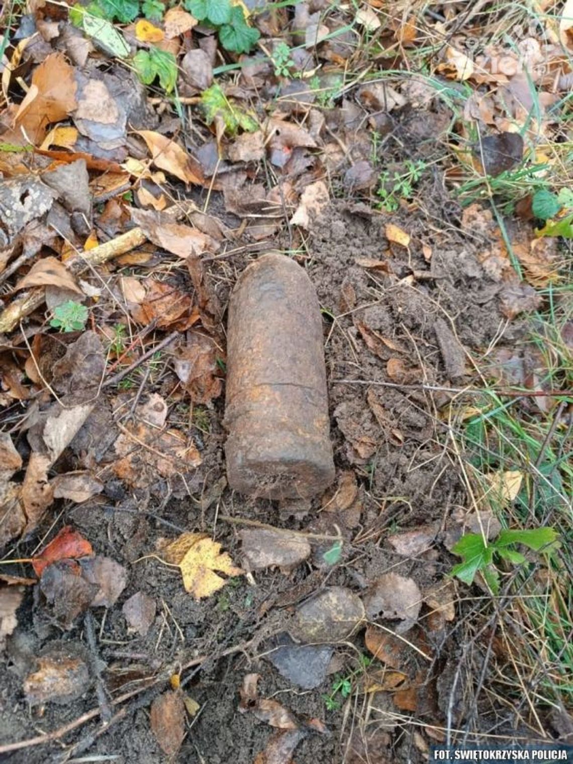 Rolnik w gminie Kunów natknął się na niewybuch