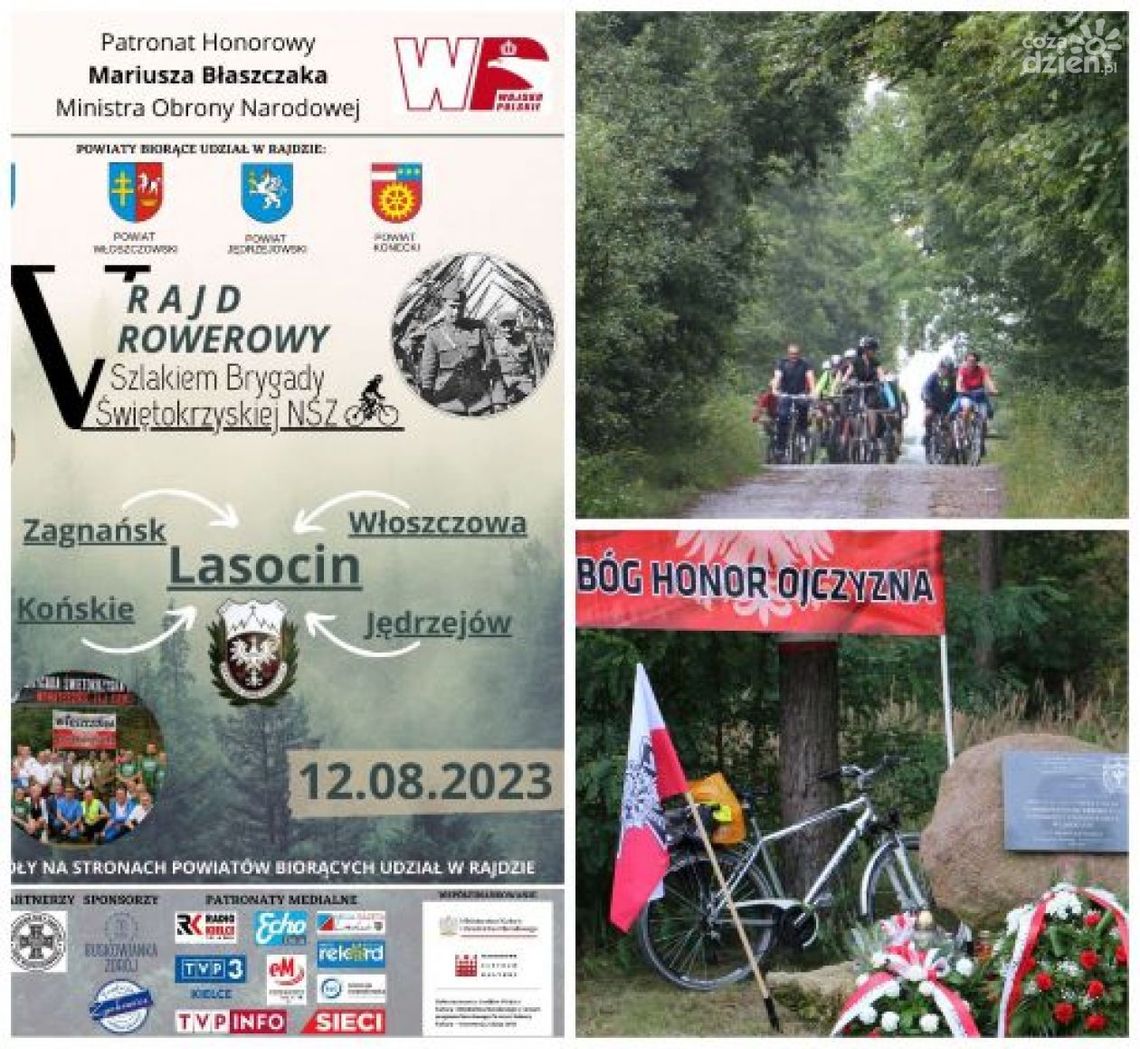 Rowerem, szlakiem Brygady Świętokrzyskiej Rowerem, szlakiem Brygady Świętokrzyskiej