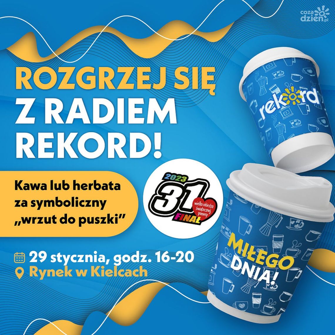Rozgrzej się z Radiem Rekord podczas WOŚP 