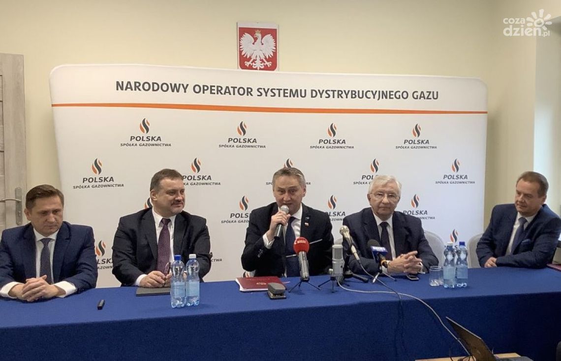 Rozmawiali o budowie gazociągu Rozmawiali o budowie gazociągu