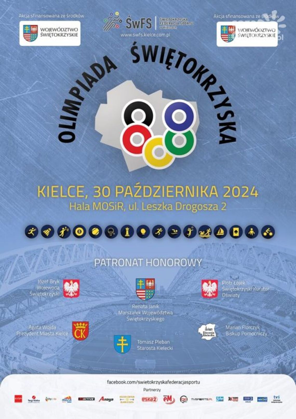 Rusza IV Olimpiada Świętokrzyska – Kielce 2024 Rusza IV Olimpiada Świętokrzyska – Kielce 2024