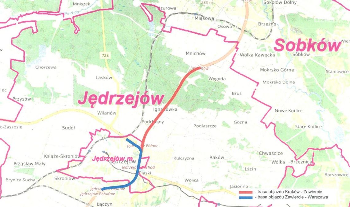 Rusza remont wiaduktu na węźle S7/DK78 Jędrzejów Północ – będą objazdy Rusza remont wiaduktu na węźle S7/DK78 Jędrzejów Północ – będą objazdy