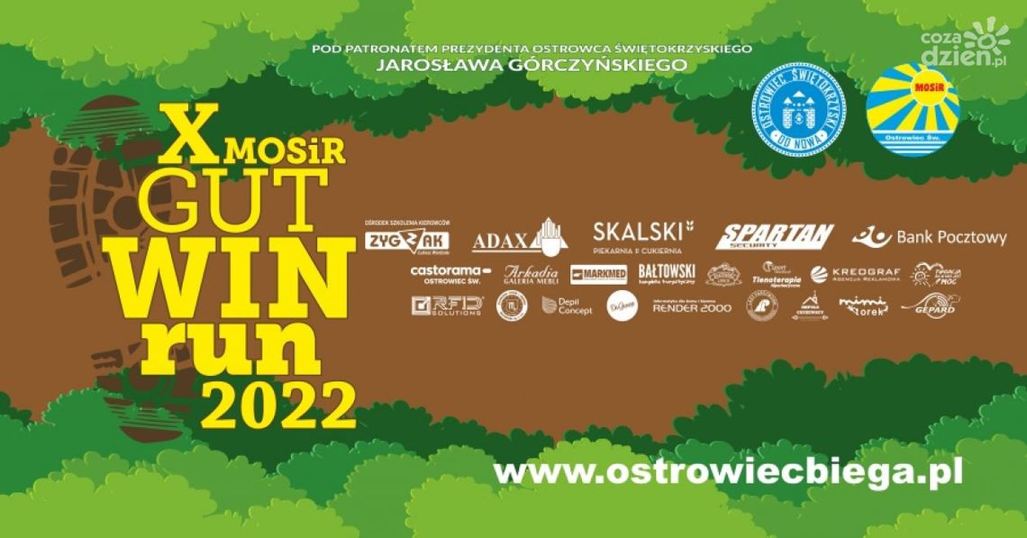 Ruszają zapisy do premierowej rundy jubileuszowej edycji MosirGutwinRun!
