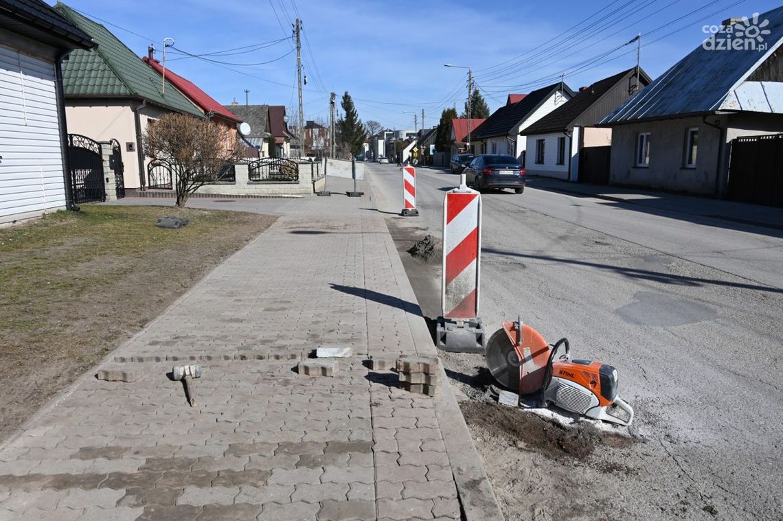 Ruszył remont drugiej części ulicy Kościuszki w Daleszycach Ruszył remont drugiej części ulicy Kościuszki w Daleszycach