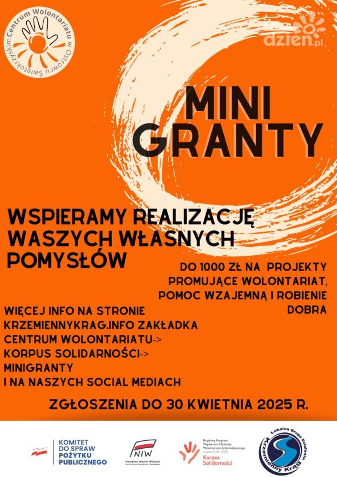 Ruszyła druga edycja konkursu "Mini Granty" Ruszyła druga edycja konkursu "Mini Granty"