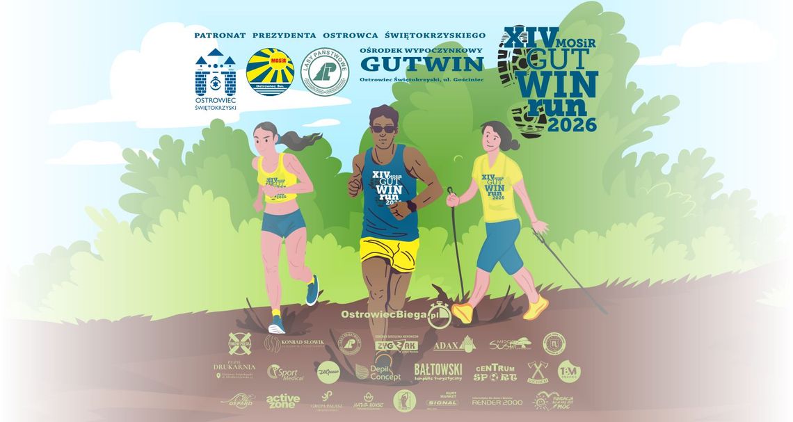 Ruszyły zapisy do 4. rundy XIV MosirGutwinRun 2026!