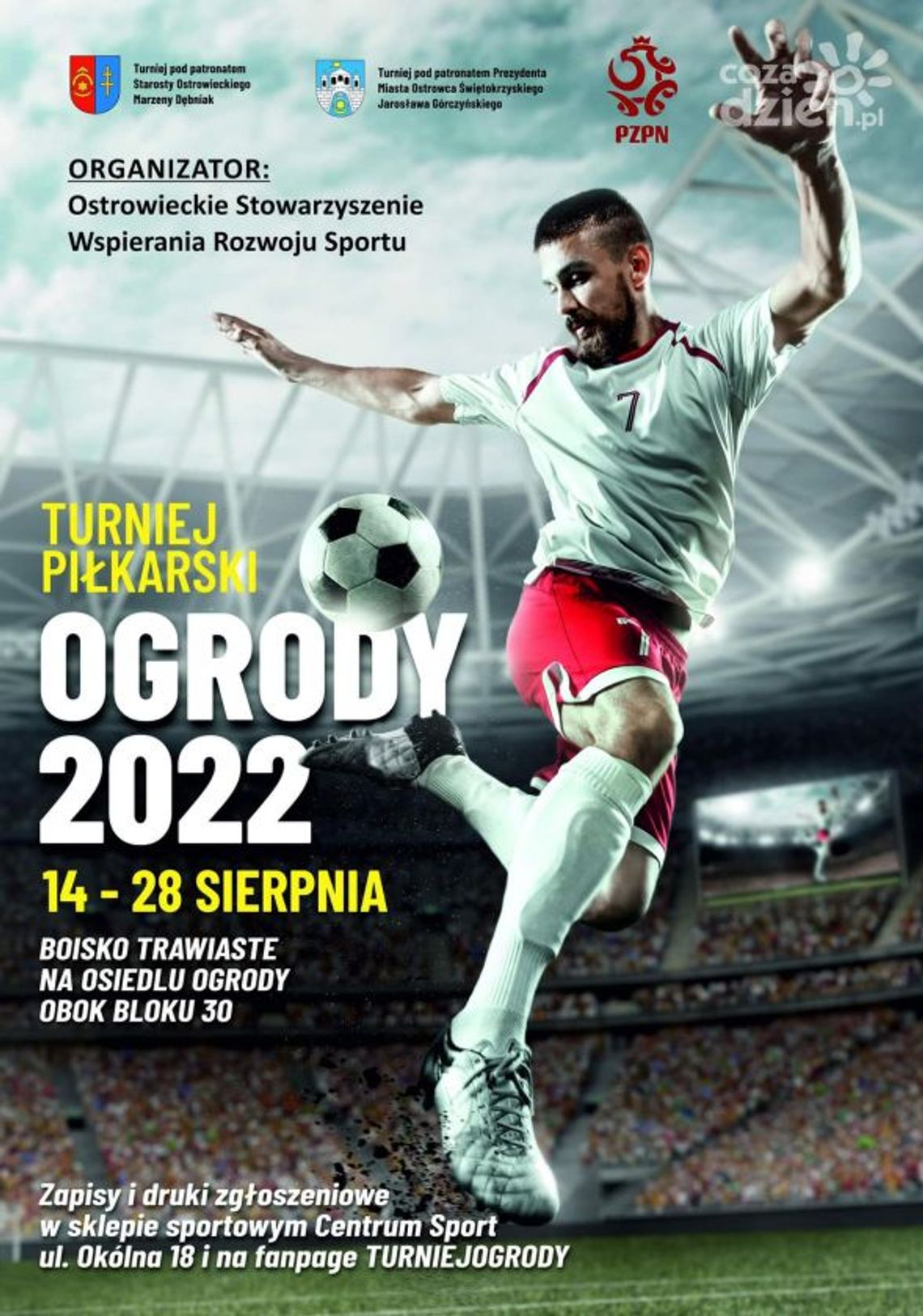 Ruszyły zapisy do piłkarskiego turnieju dzikich drużyn OGRODY 2022
