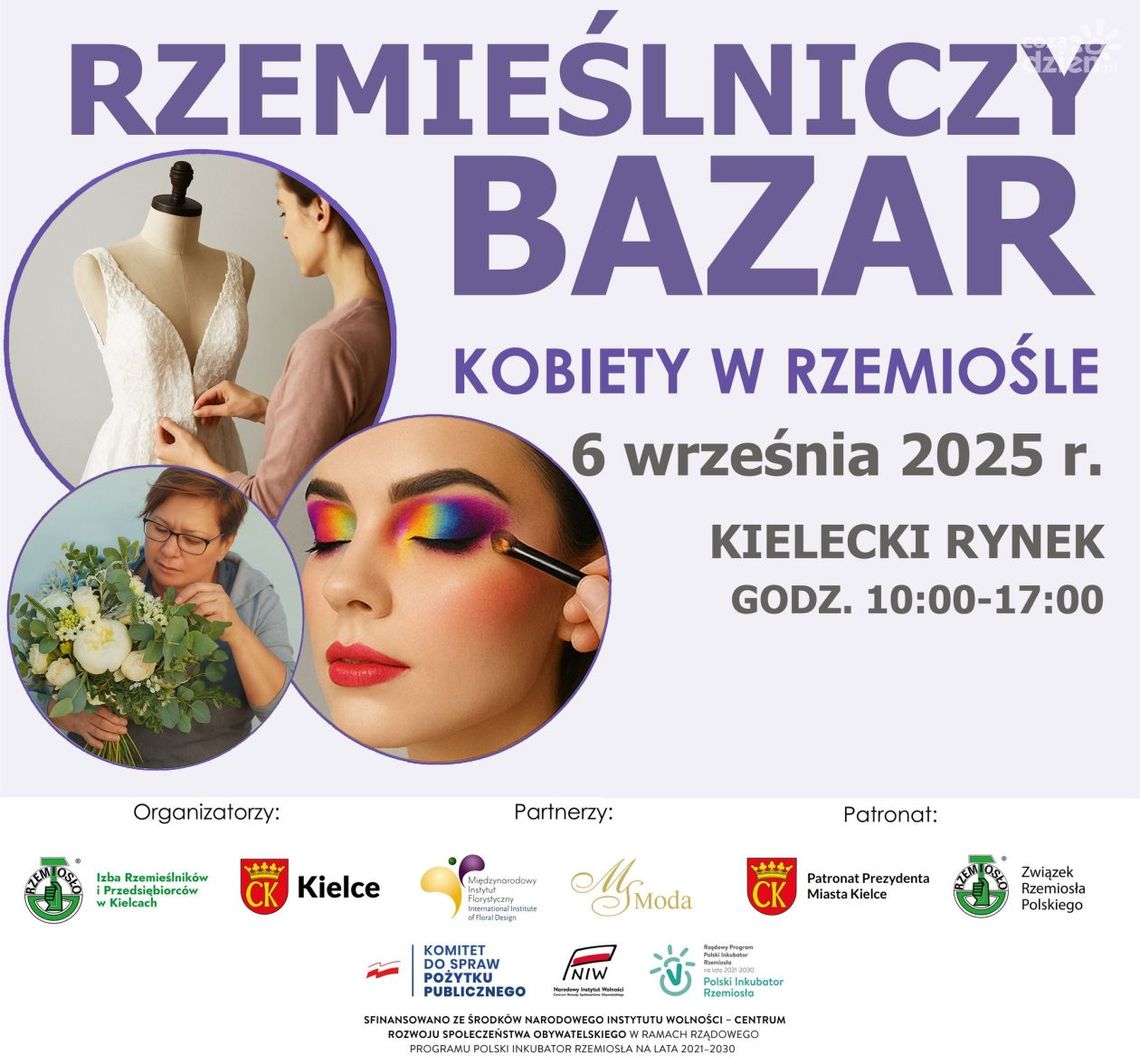 Rzemieślniczy Bazar w tym roku pod hasłem Kobiety w Rzemiośle