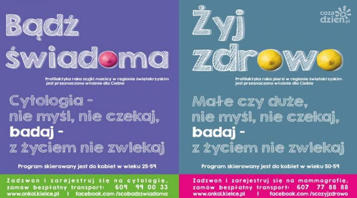 Są bezpłatne badania - cytomammobus w Ostrowcu Są bezpłatne badania - cytomammobus w Ostrowcu