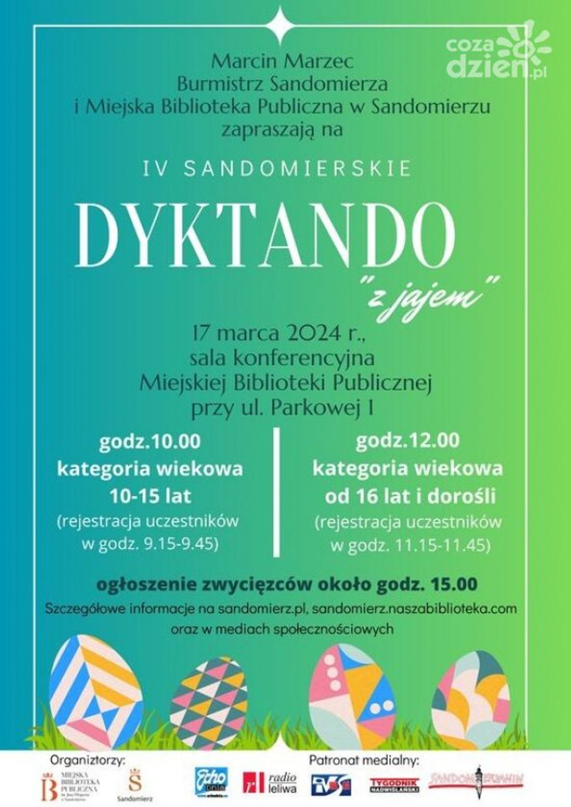 Sandomierskie dyktando "z jajem" Sandomierskie dyktando "z jajem"