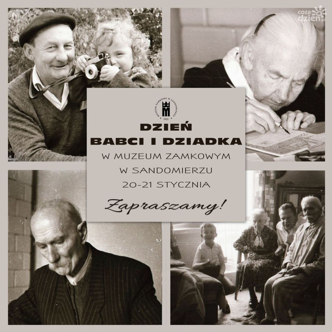 Sandomierskie muzeum zaprasza dziadków z wnuczkami Sandomierskie muzeum zaprasza dziadków z wnuczkami