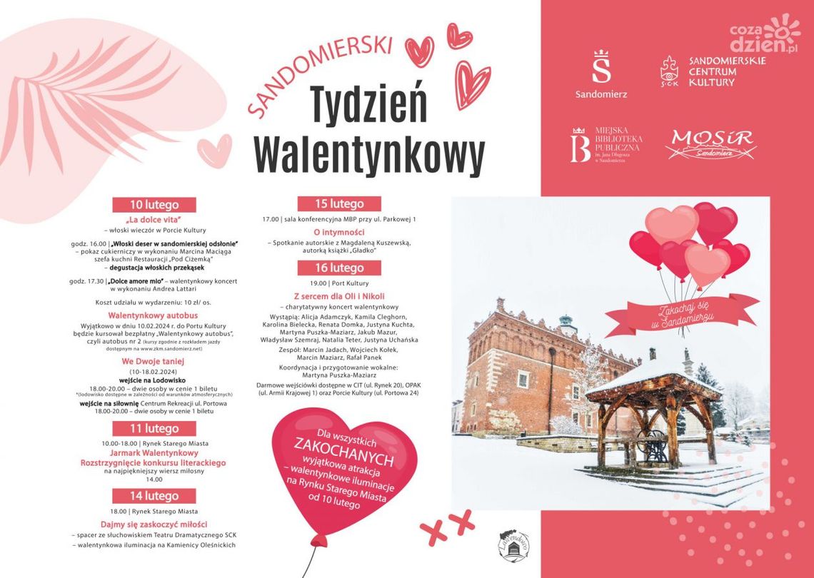 Sandomierz celebruje Święto Zakochanych Sandomierz celebruje Święto Zakochanych