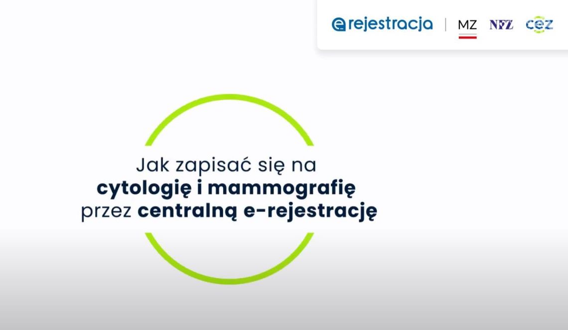 ŚCO uruchamia e-rejestrację na badania profilaktyczne ŚCO uruchamia e-rejestrację na badania profilaktyczne