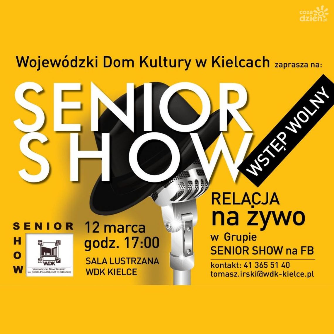 Senior Show już w niedzielę Senior Show już w niedzielę