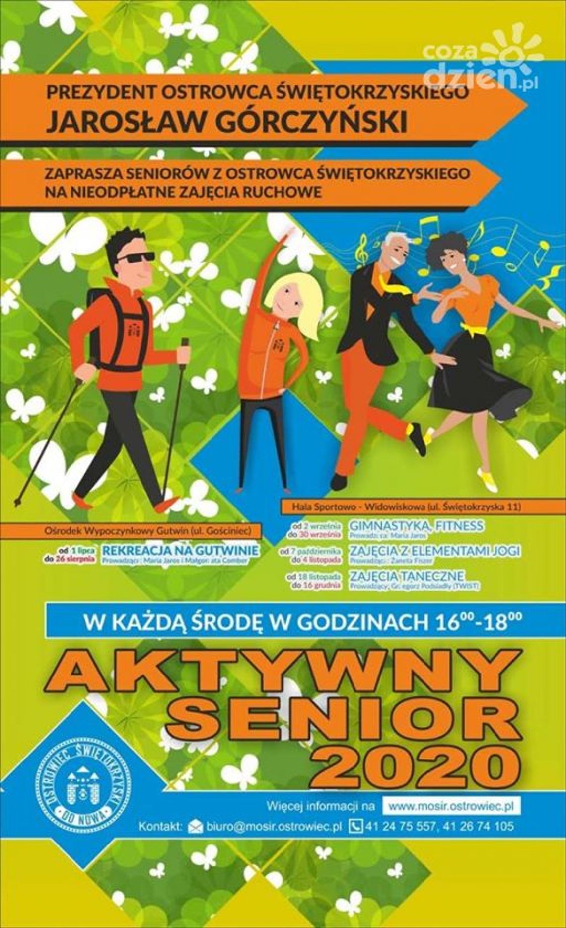 Seniorzy wracają do aktywności fizycznej Seniorzy wracają do aktywności fizycznej