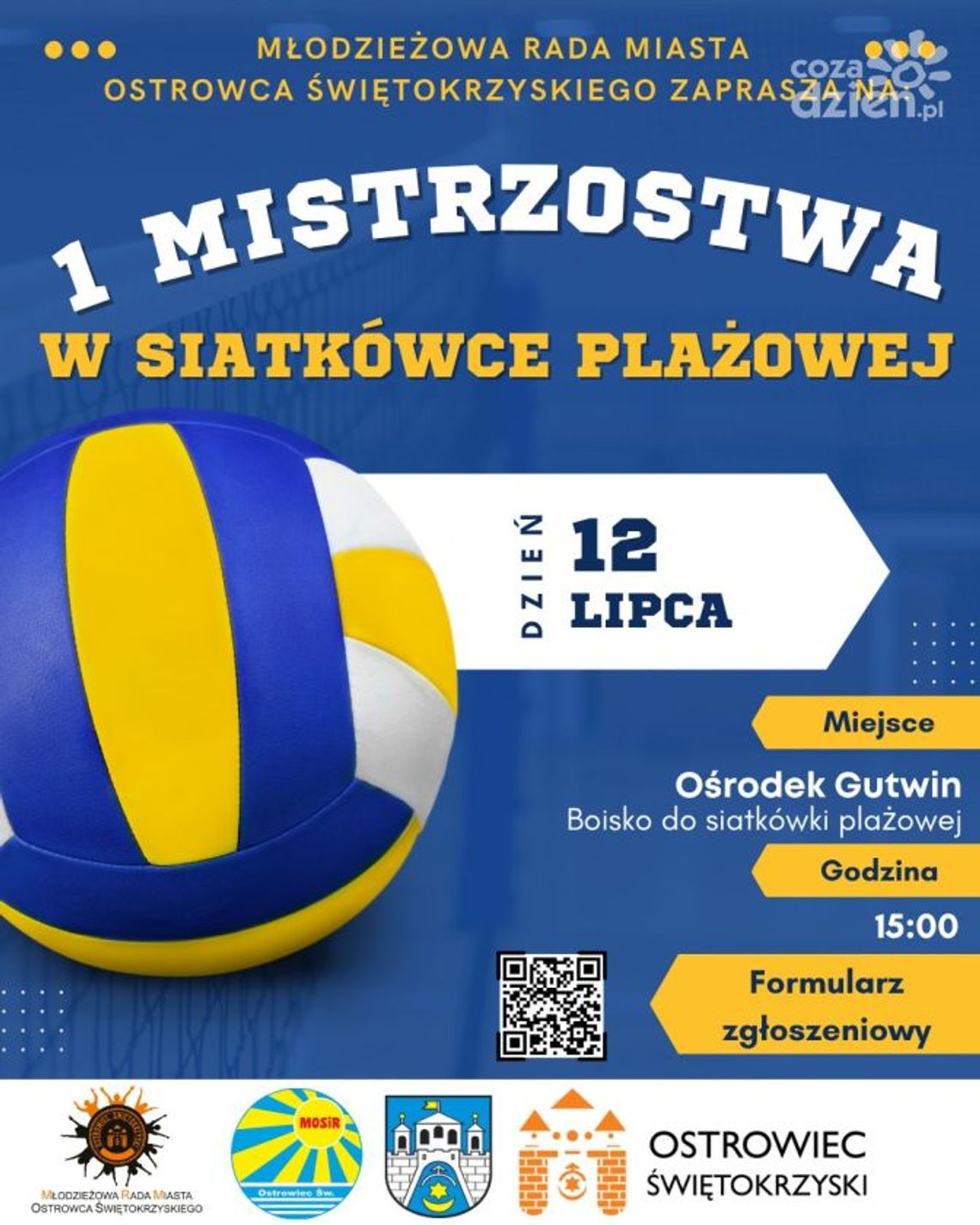 Siatkówka plażowa w Ostrowcu Siatkówka plażowa w Ostrowcu