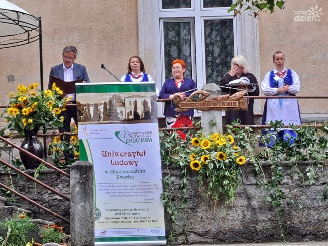 Siedziba Uniwersytetu Ludowego w Chocimowie oficjalnie otwarta