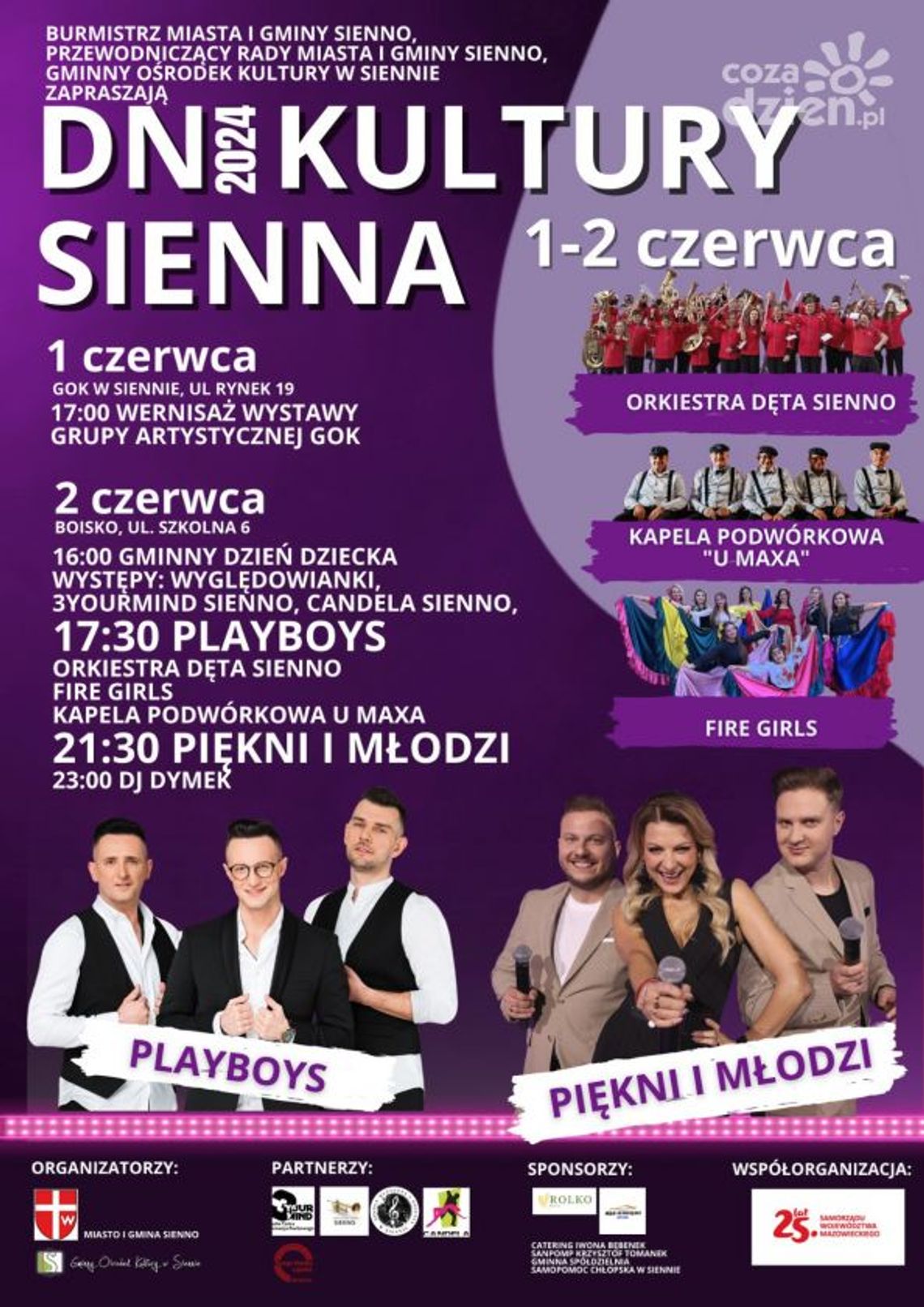 Sienno świętuje odzyskanie praw miejskich 