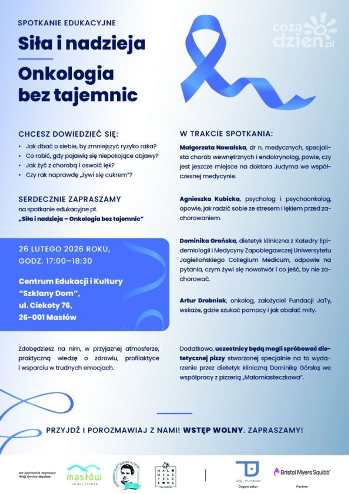 „Siła i nadzieja. Onkologia bez tajemnic” – edukacyjne spotkanie w Ciekotach „Siła i nadzieja. Onkologia bez tajemnic” – edukacyjne spotkanie w Ciekotach