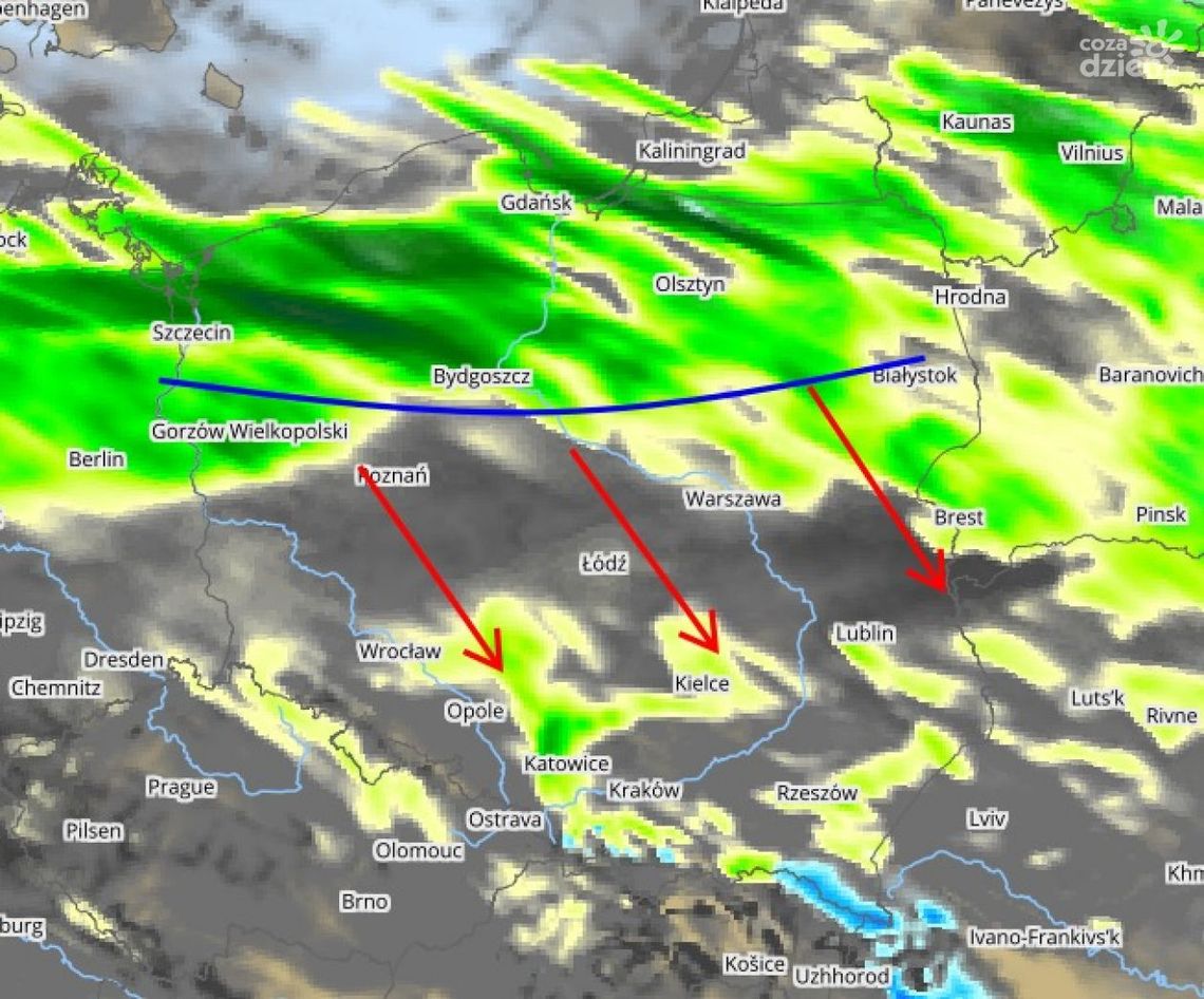 Silne wichury w regionie Silne wichury w regionie