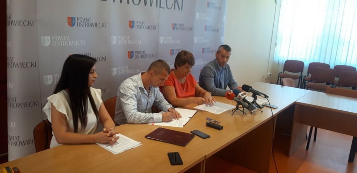 Skarpa w Ćmielowie będzie wzmocniona Skarpa w Ćmielowie będzie wzmocniona