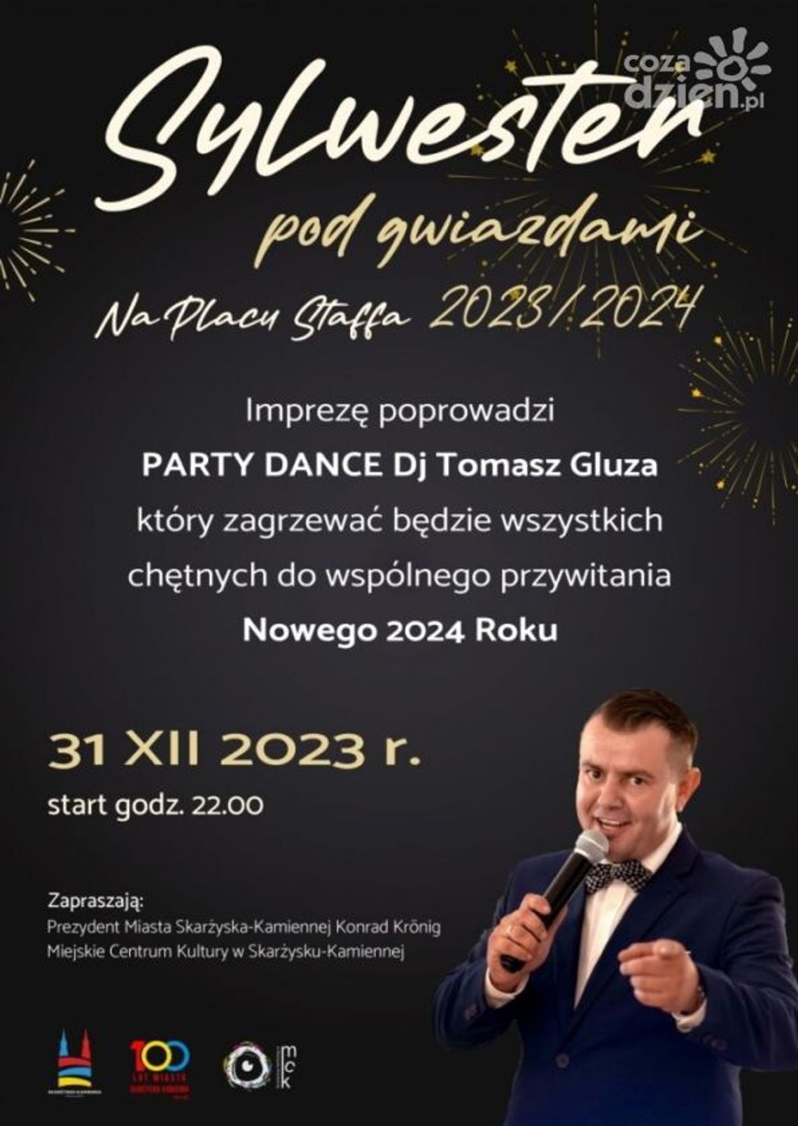 Skarżysko zaprasza na wspólne witanie nowego roku! Skarżysko zaprasza na wspólne witanie nowego roku!