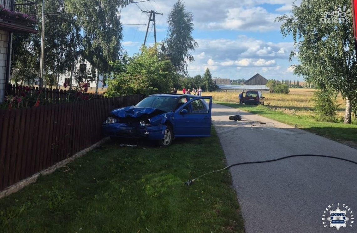 Skrajna nieodpowiedzialność na drodze. Pijany kierowca doprowadził do zderzenia dwóch aut Skrajna nieodpowiedzialność na drodze. Pijany kierowca doprowadził do zderzenia dwóch aut