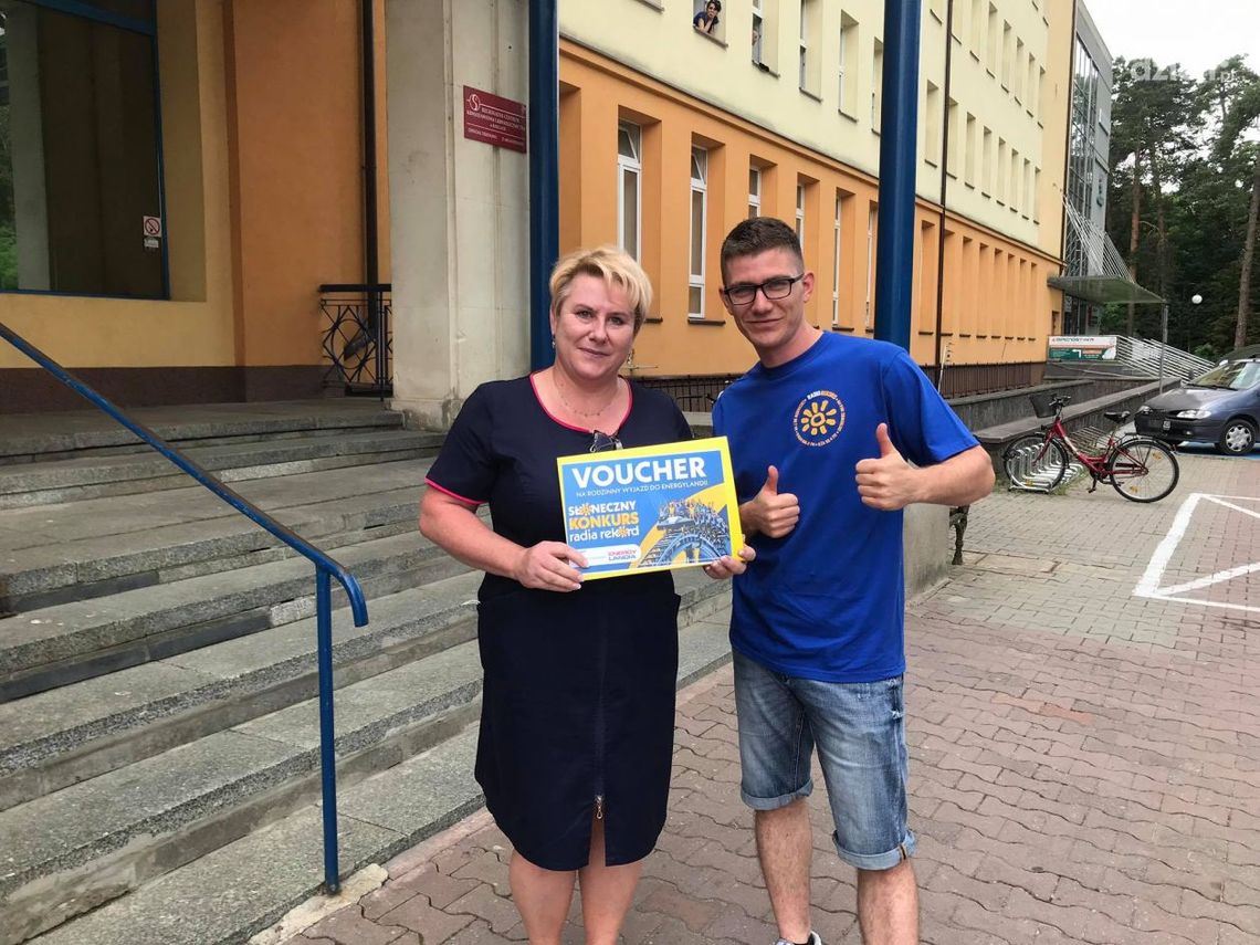 SŁONECZNA KOPERTA trafiła w ręce Pani Marty SŁONECZNA KOPERTA trafiła w ręce Pani Marty