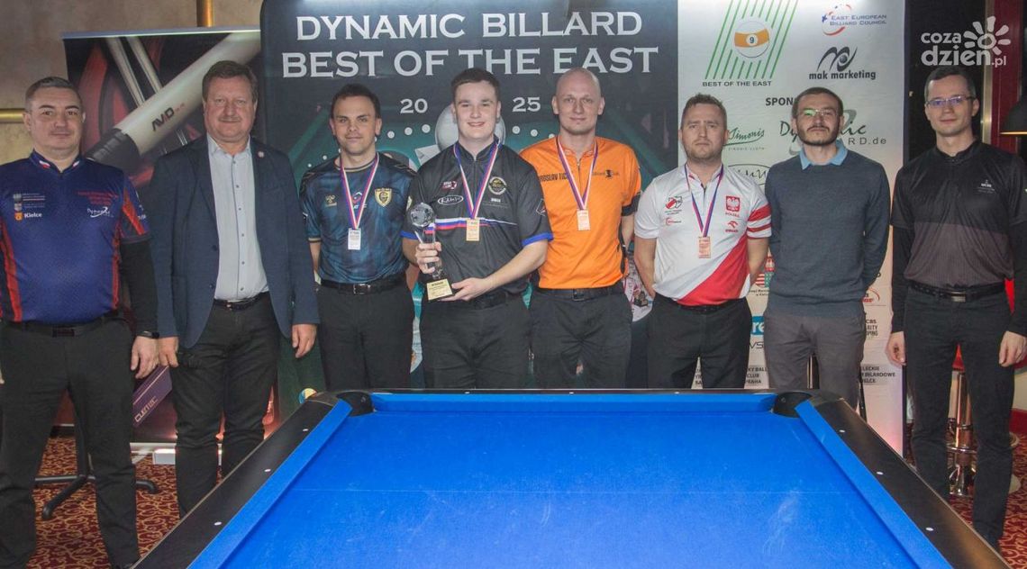 Słowak górą, Kristián Mrva wygrywa drugi turniej Dynamic Billard Best of the East w Czechach