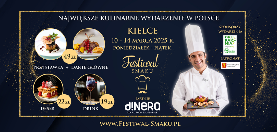 Smakosze przybywajcie! Rusza Festiwal Smaku 2025