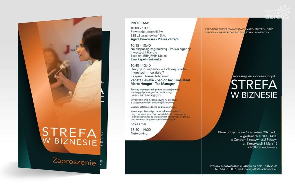 Śniadanie biznesowe „Strefa w biznesie” w Starachowicach Śniadanie biznesowe „Strefa w biznesie” w Starachowicach