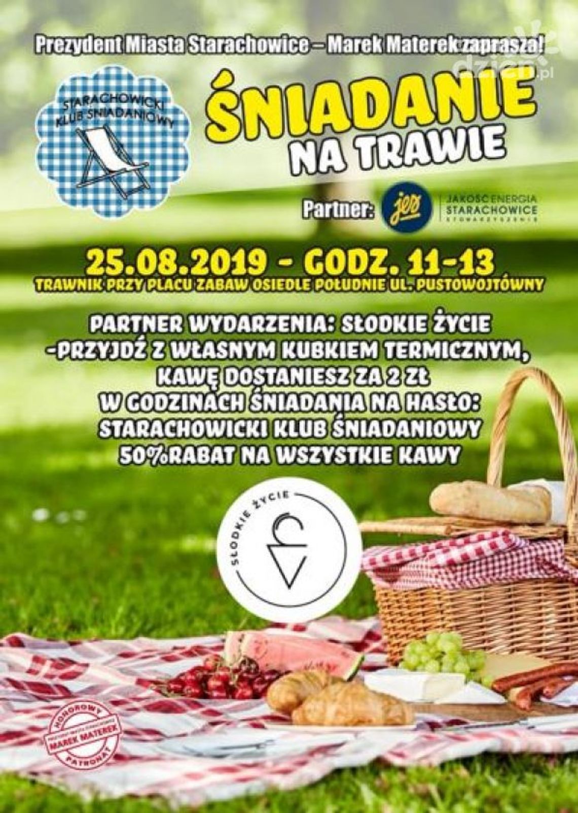 Śniadanie na trawie w Starachowicach Śniadanie na trawie w Starachowicach