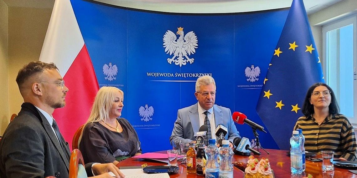Śniadanie prasowe w Świętokrzyskim Urzędzie Wojewódzkim. Wojewoda ogłosił dwa konkursy Śniadanie prasowe w Świętokrzyskim Urzędzie Wojewódzkim. Wojewoda ogłosił dwa konkursy