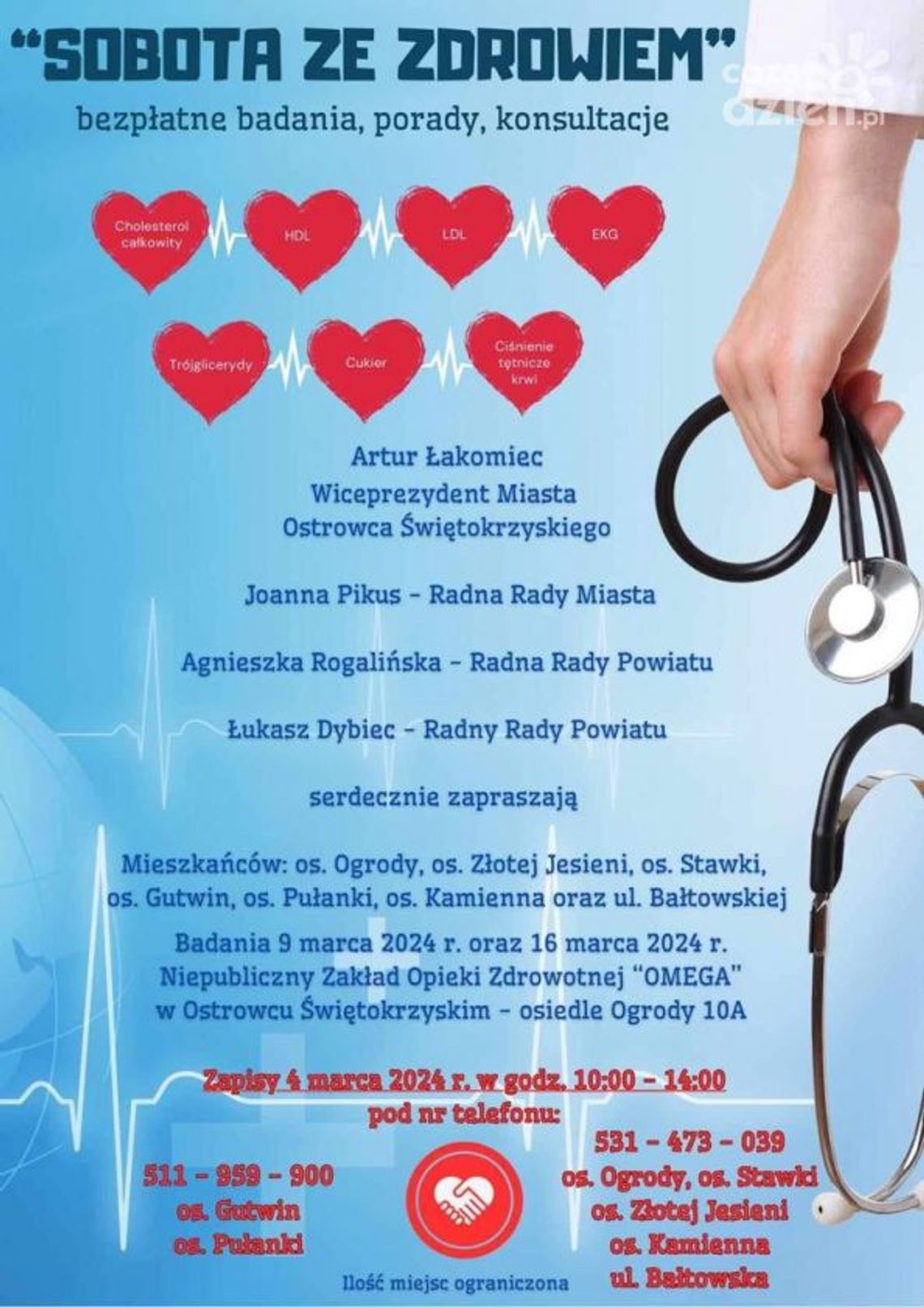 Sobota ze zdrowiem dla ostrowczan 