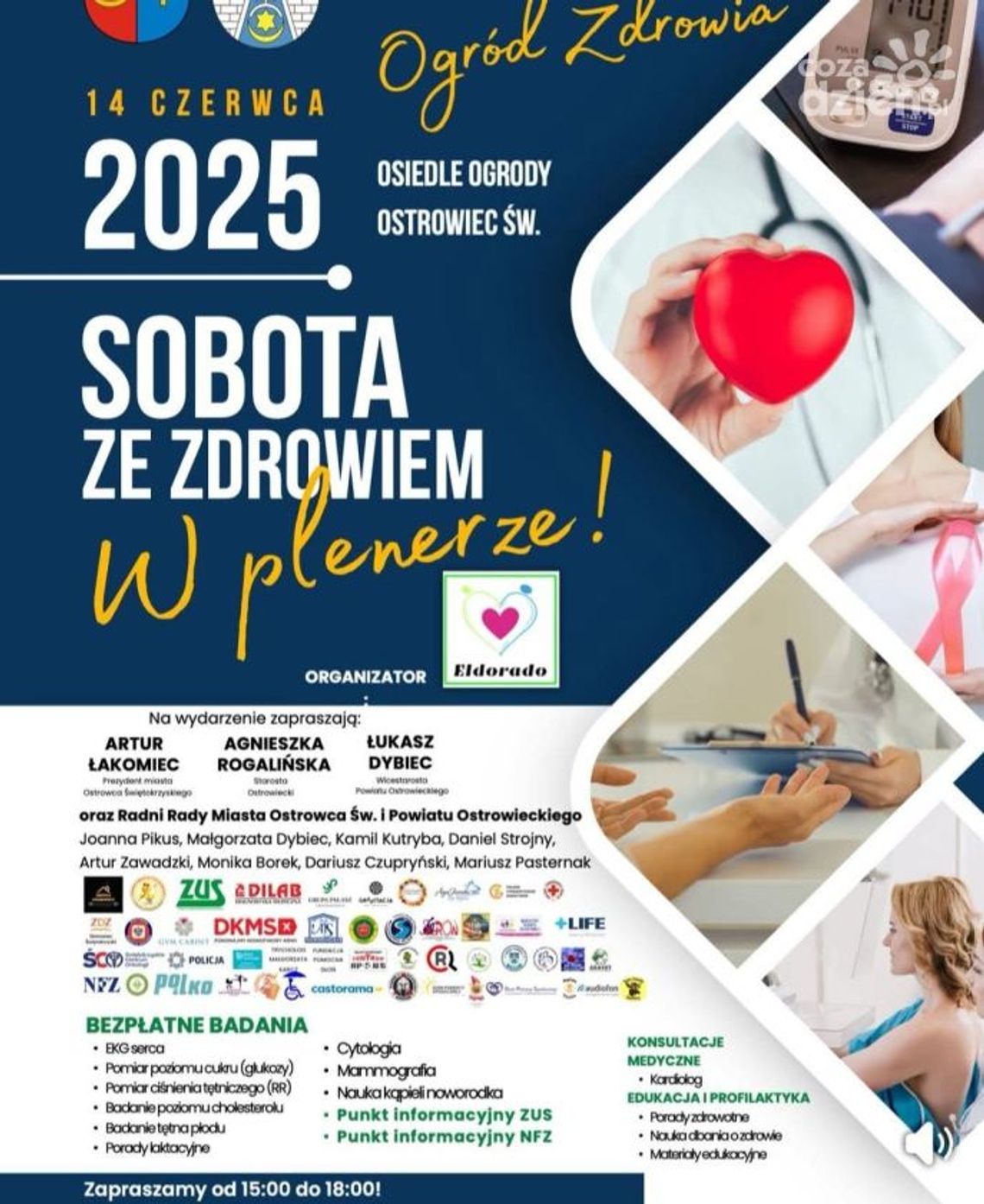 Sobota ze zdrowiem w ostrowieckim osiedlu Ogrody 