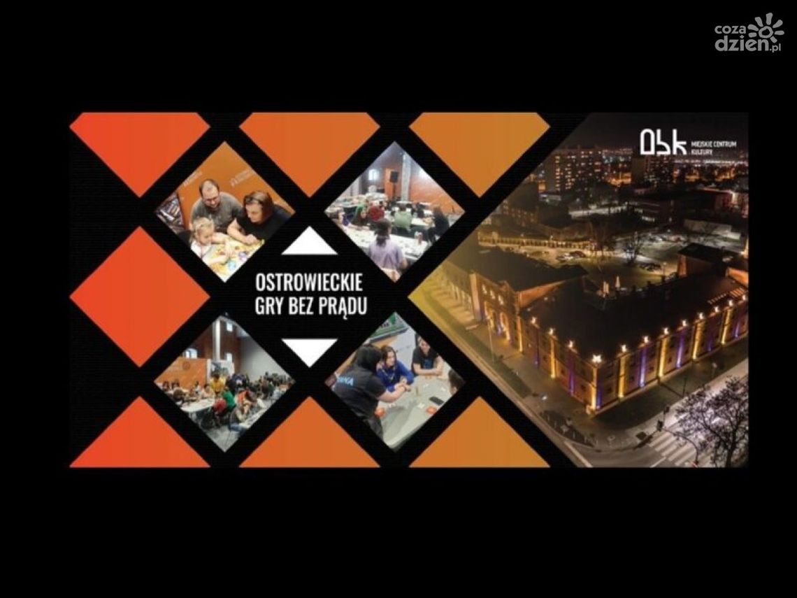 Sobotnie gry bez prądu w OBK Sobotnie gry bez prądu w OBK