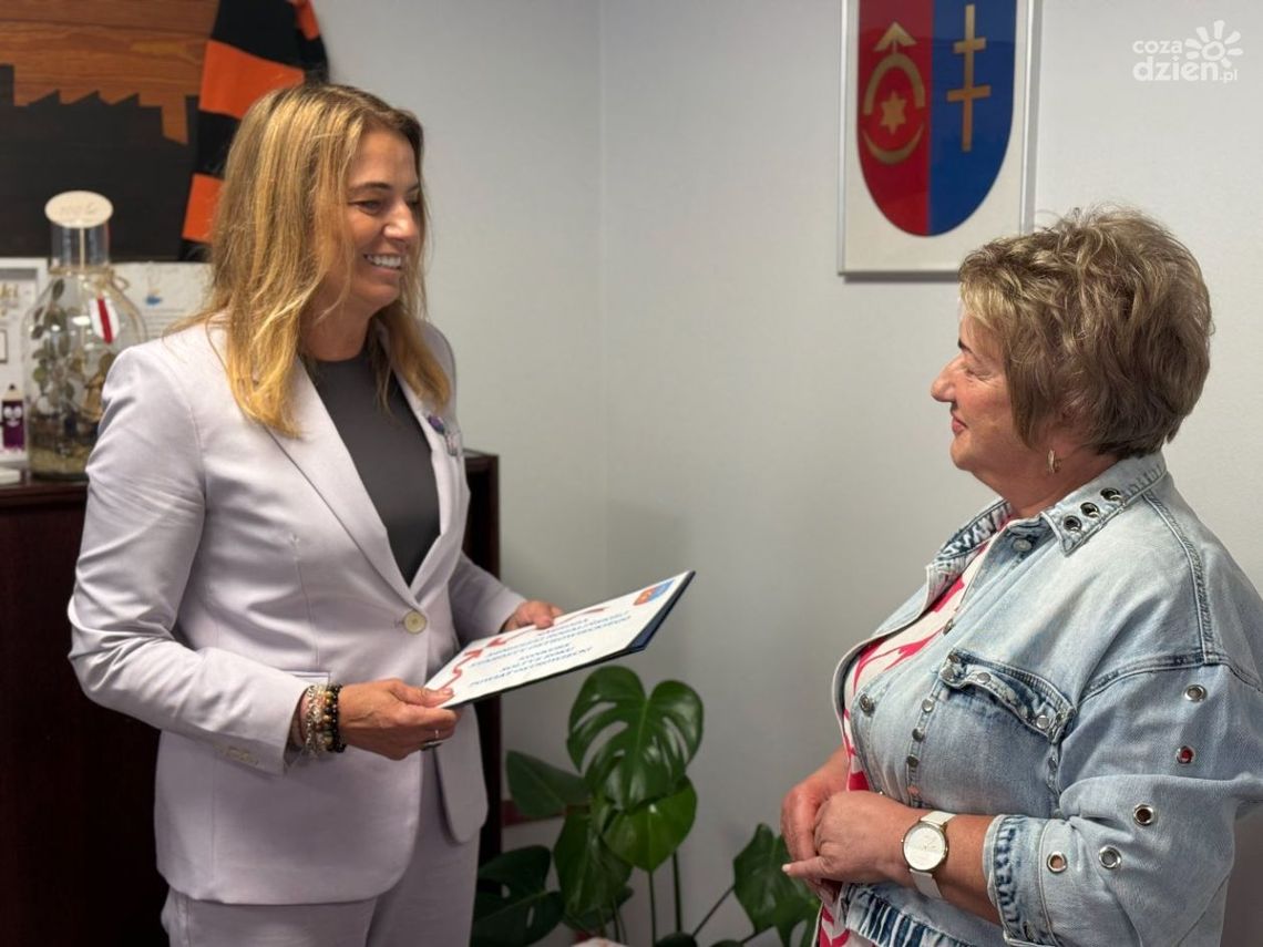 Sołtys Dołów Biskupich wyróżniona Sołtys Dołów Biskupich wyróżniona