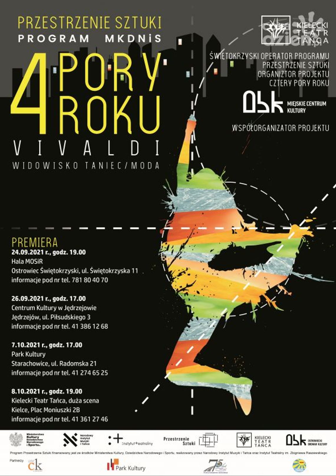 Spektakl baletowy "Cztery pory roku" w hali KSZO Spektakl baletowy "Cztery pory roku" w hali KSZO