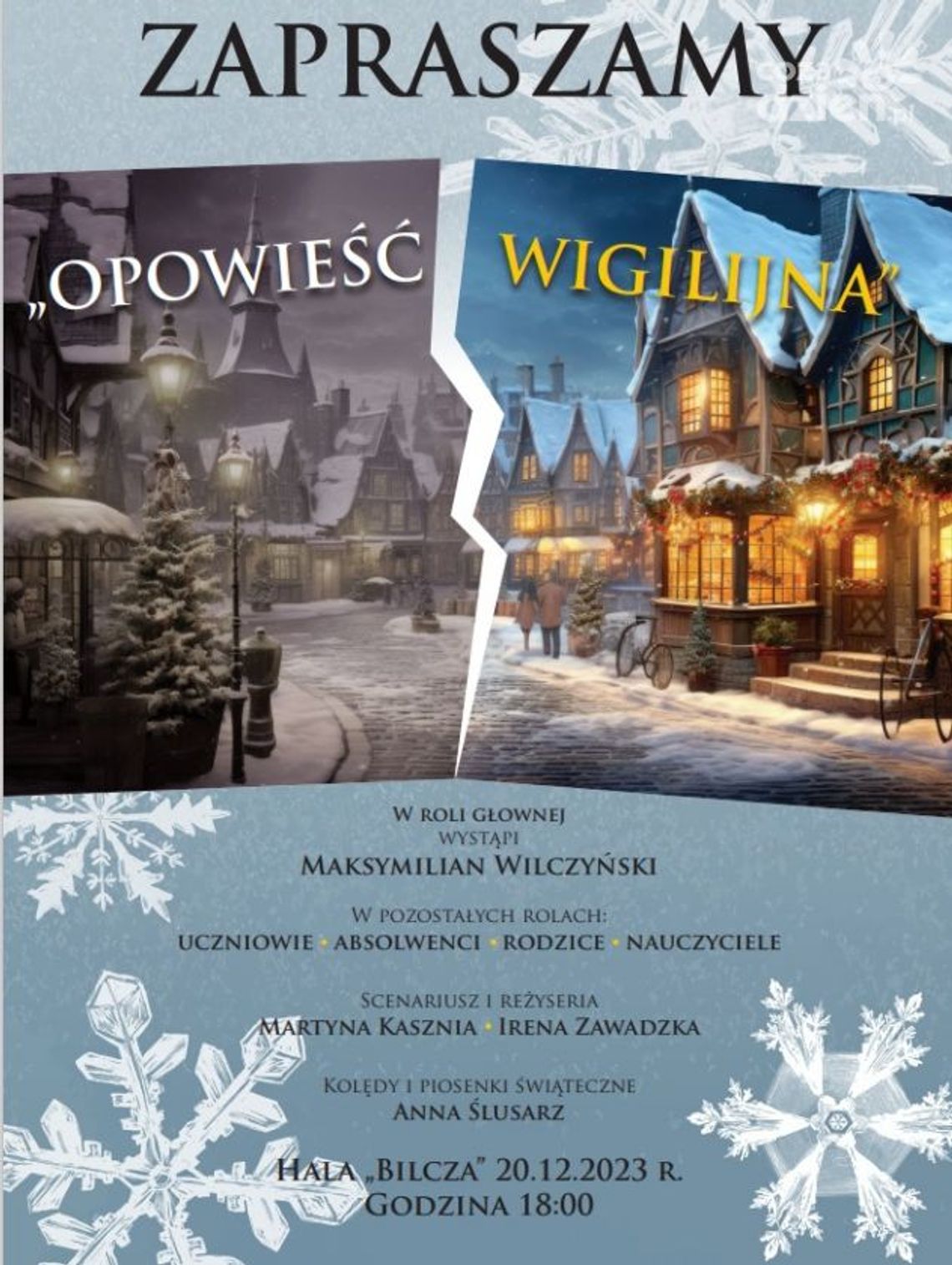 Spektakl "Opowieść Wigilijna" Spektakl "Opowieść Wigilijna"