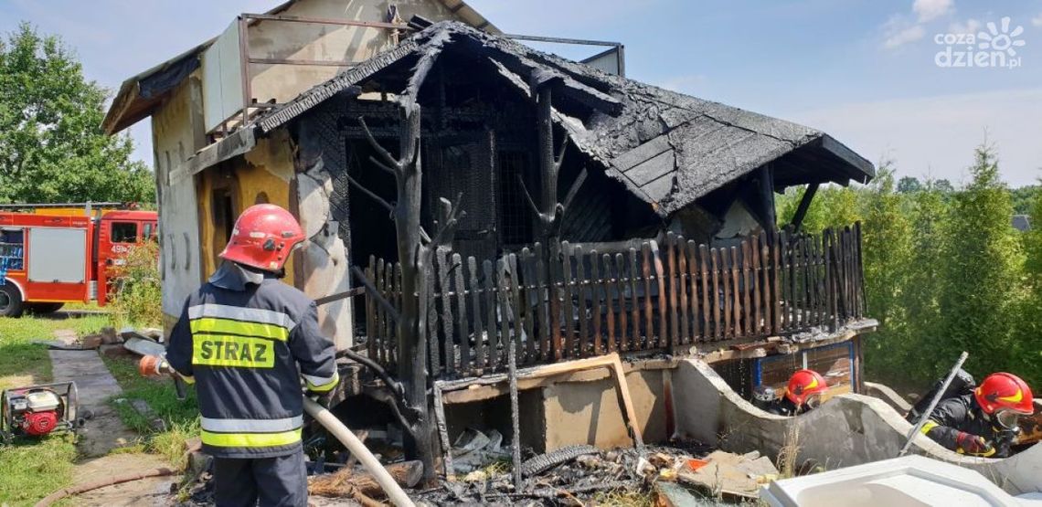 Spłonął dom! Prawdopodobnie podpalenie Spłonął dom! Prawdopodobnie podpalenie