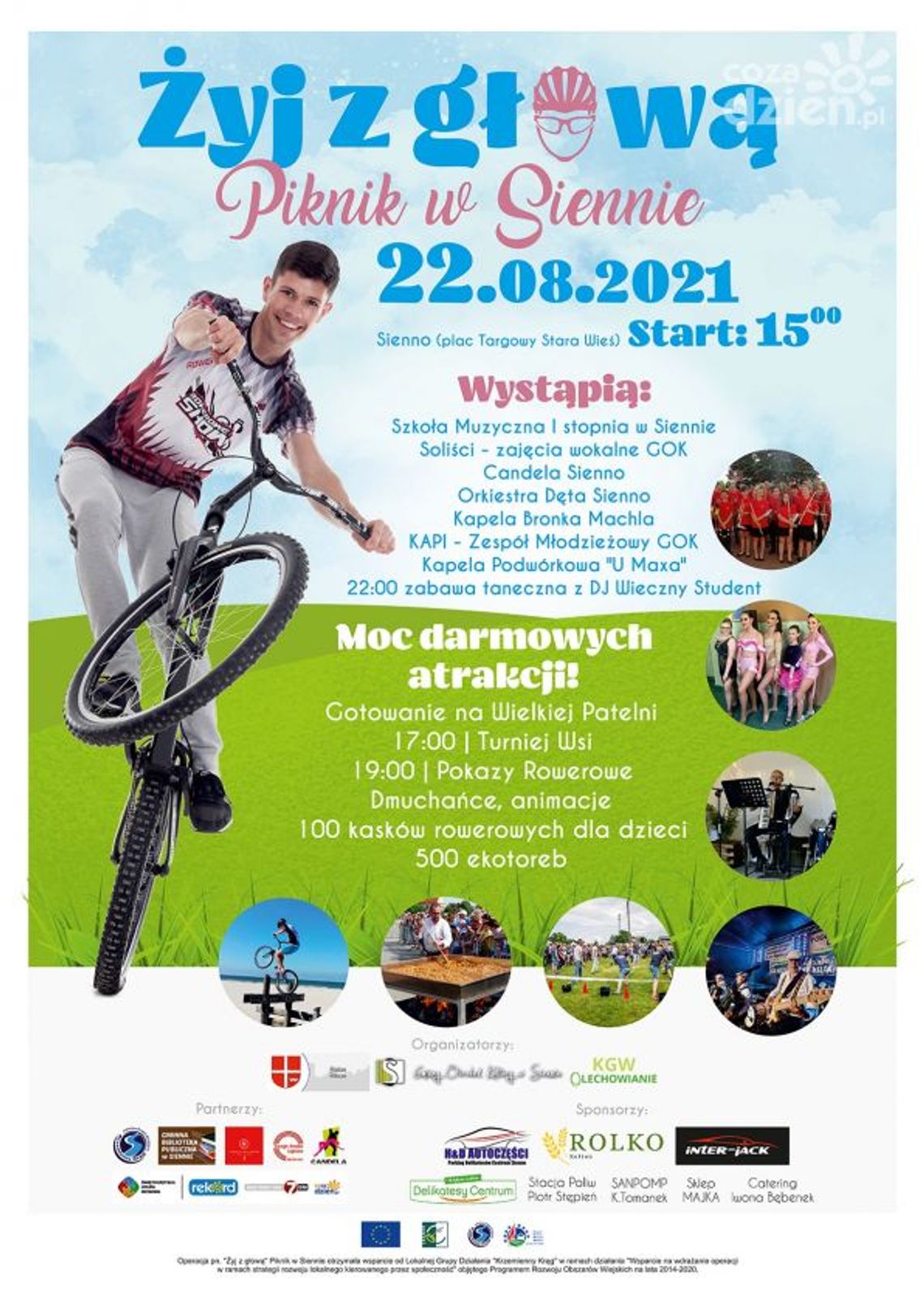 Sportowo i muzycznie w Siennie