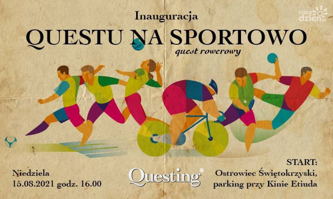 Sportowy quest rowerowy - inauguracja 15 sierpnia!  