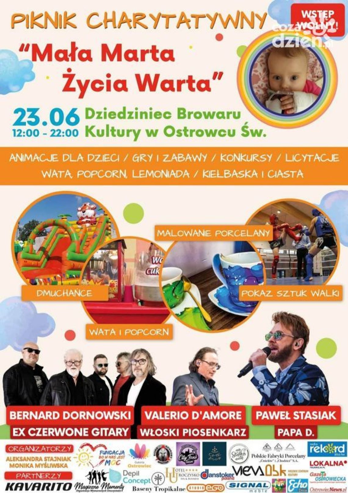 Spotkajmy się na pikniku charytatywnym "Mała Marta życia warta"