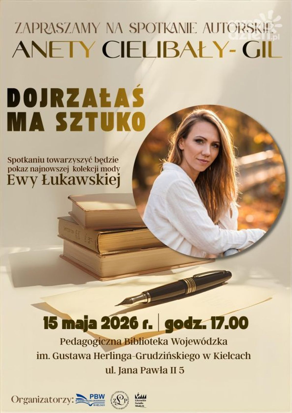 Spotkanie autorskie Anety Cielibały-Gil w Kielcach