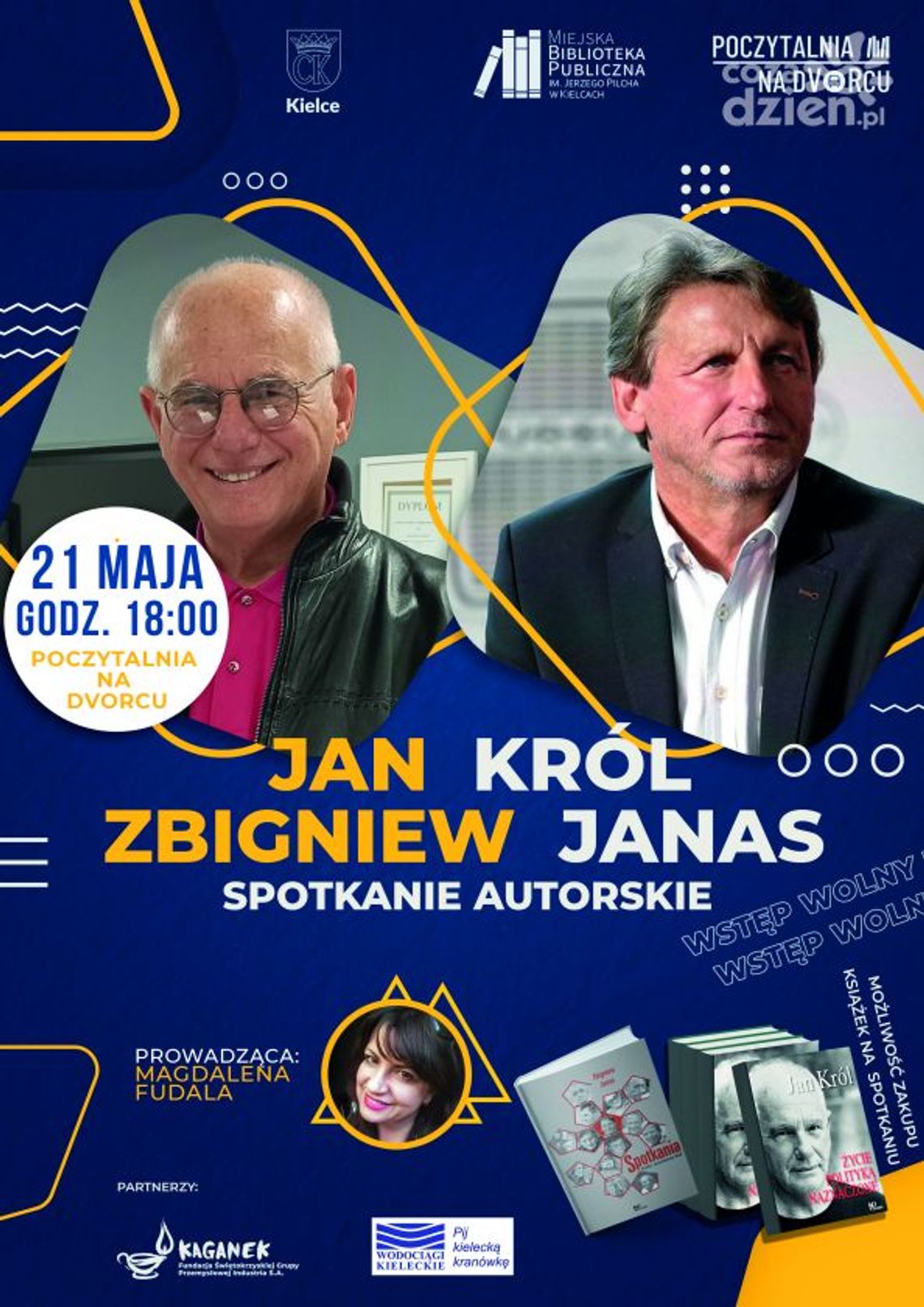 Spotkanie autorskie z Janem Królem Spotkanie autorskie z Janem Królem