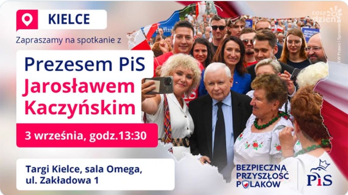 Spotkanie PiS w niedzielę w Kielcach Spotkanie PiS w niedzielę w Kielcach