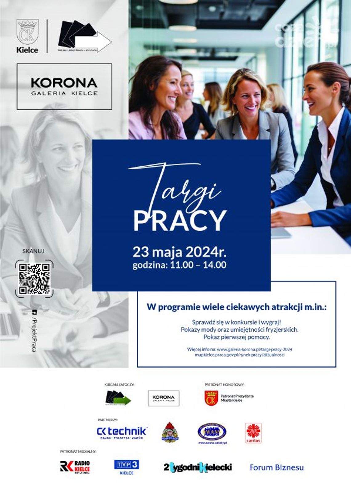 "Spotkanie z karierą" czyli Targi Pracy w Galerii Korona "Spotkanie z karierą" czyli Targi Pracy w Galerii Korona